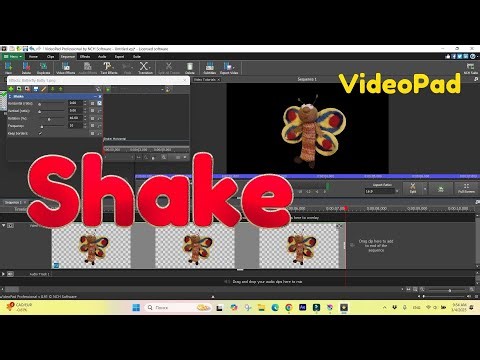 VideoPad | How To Do The Animation In VideoPad. Shake Effect | Let`s Do Tech | Tutorials