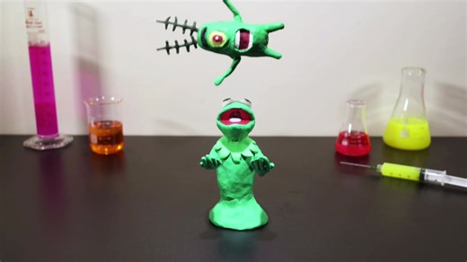 Stop Motion Clay Characters: Trent Shy Tribute