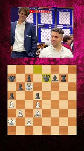 Caruana vs Ponomariov - 2014 💎🔥 | Incredibly Beautiful Checkmate From Caruana 😱 #chess