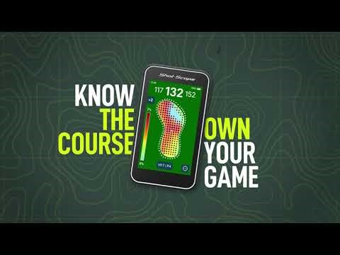 Shot Scope H50 GPS Handheld | Large Touchscreen Golf GPS with Hole Maps