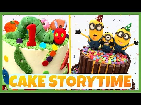 Cake Story time 🐛🎉