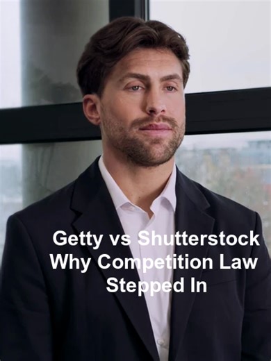 Getty vs Shutterstock — Why Competition Law Stepped In #LegalNews #CompetitionLaw #Antitrust #LawTok #LexdotExplains