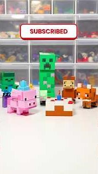 Building LEGO Minecraft MOBS!!! ⛰️