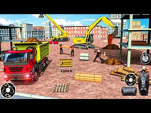 Best Construction Simulator Game Gameplay | Realistic Heavy Machines & City Building | Android Game