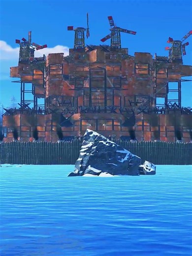 META 4X4 Rust Base - The Frontier #rustgame #gaming