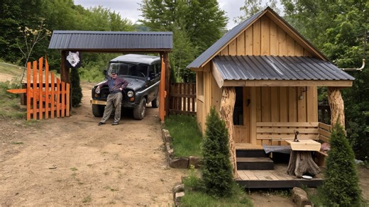 Construction in the middle of the forest: Your own mini village