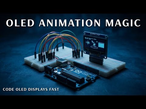 ESP32 OLED Display: High-Res Graphics & Animation!