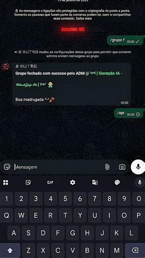 BOT DE WHATSAPP PARA GRUPOS 😈⚡ COMPLETO E PROFISSIONAL #viral #bot #whatsapp #shorts