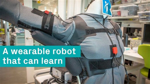 A Wearable Robot that Learns ##WearableWednesday