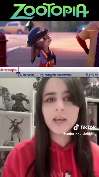 Doublage de Judy Hopps dans Zootopie avec Romandub