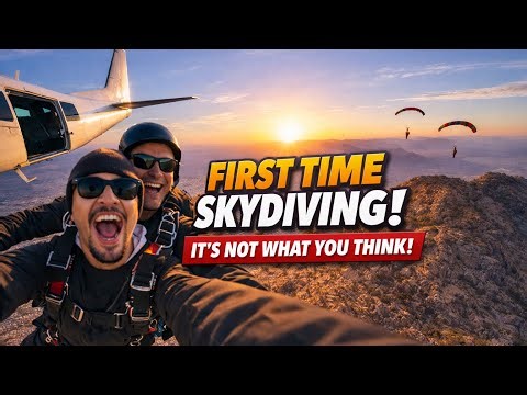Skydiving for the first time : it’s not what you think