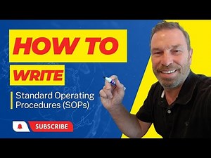 HOW TO Write Standard Operating Procedures | SOPs For Your Small Business