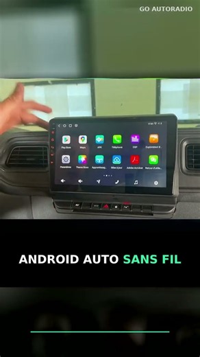 Cet autoradio change tout 😍 CarPlay, Android Auto, QLED & 4G ! #carplay #autoradio #androidauto