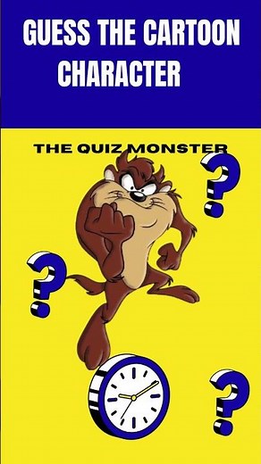 Guess the Cartoon Character! 🕵️‍♂️ #Shorts #quiz #trivia