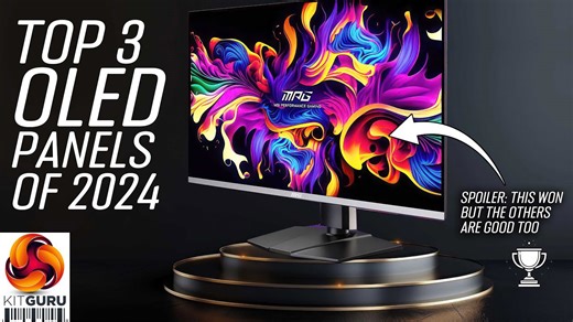 Our top 3 OLED monitors of 2024!