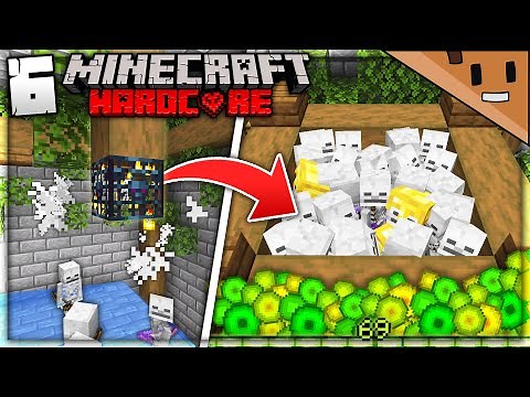 I Built an INSANE Mob Spawner Farm in Minecraft Hardcore... (#6)
