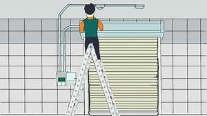 (소방점검)방화셔터 fire shutter 작동 및 구조