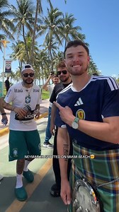 Did we just meet Neymar on Miami Beach?