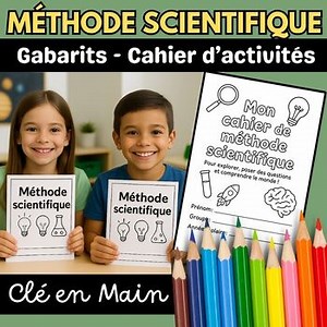 La méthode scientifique – Fiches à imprimer pour le primaire (français)