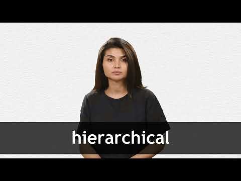 How to pronounce HIERARCHICAL in American English