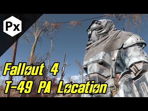 Fallout 4: T-49 - Armor of the Storyteller (Power Armor Location) - MOD
