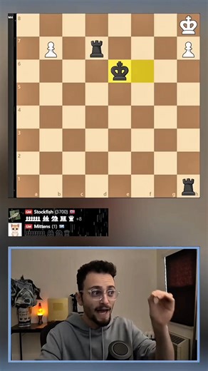 Mittens vs Stockfish: this Endgame By Stockfish is Unbelievable !! #chess #gothamchess #chesstok #chessmaster #chesspuzzle #chessgame | Chess Masters