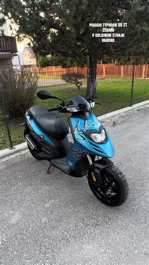 PIAGGIO TYPHOON 50 2T (2012) 11.000 km 25KMH-MOZNOST 45KMH V ODLICNEM STANJU 070675240 (📍CELJE,SLO) #piaggio #piaggiotyphoon #typhoon #2t #fyp