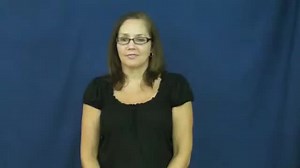 Watch how to sign 'indistinctness' in American Sign Language.