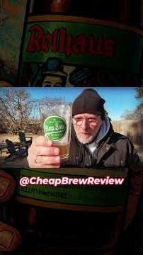 CULT FOLLOWING?! Rothaus Tannenzäpfle, Rothaus Pils Beer Review by the Cheap Brew Review #shorts