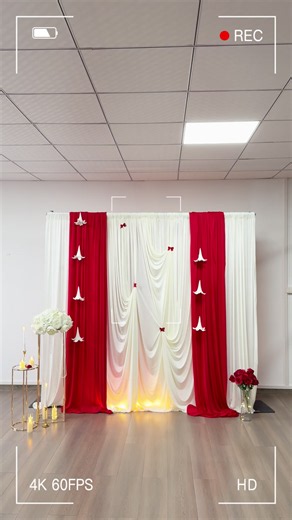 Baroque Swag Backdrop Ideas for Wedding & Event Draping