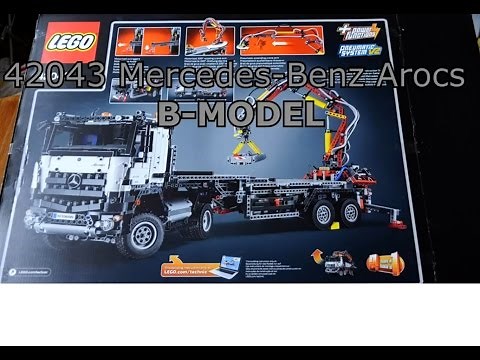 42043 Mercedes-Benz Arocs B-MODEL time-lapse build