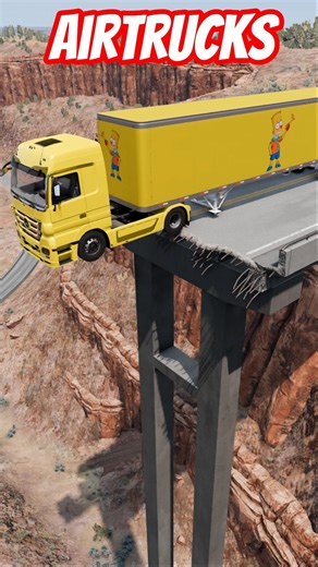BeamNG.drive - AirTrucks 🚚✈😂