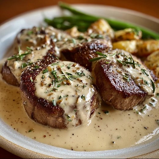 Filet Mignon de Porc à la Crème et aux Champignons 😍 .... 𝐋𝐚 𝐫𝐞𝐜𝐞𝐭𝐭𝐞 𝐜𝐨𝐦𝐩𝐥è𝐭𝐞 👇👇👇 | Cuisine Avec Lina