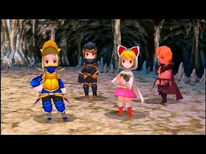 Final Fantasy III PSP - Odin, Leviathan and Bahamut