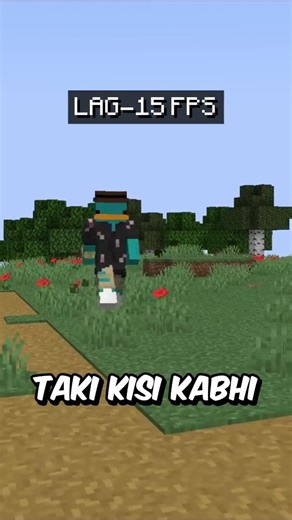 No Lag In Minecraft !! 😭