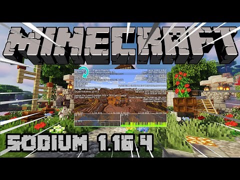 Como Baixar e Instalar SODIUM no Minecraft 1.16.4 Tutorial