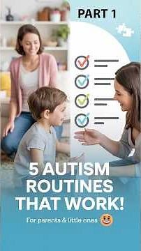 5 Daily Routines for Parents & Kids with Autism | Dr Madhubala Yadav