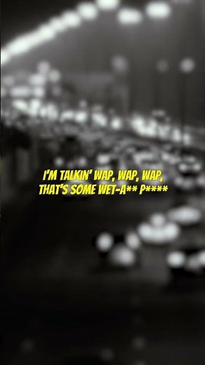 megan thee stallion, cardi b - WAP (LYRICS) #megantheestallion #cardib #wap #lyricvideo
