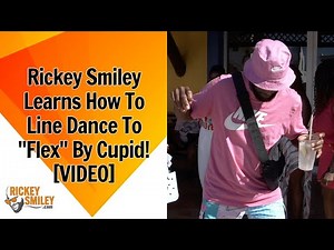 Rickey Smiley Learns How To Line Dance To "Flex" By Cupid!