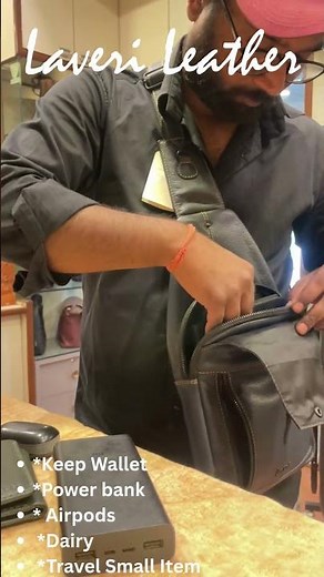 Premium Travel Side Bag for Men | Stylish & Compact Everyday Carry Bag 2026