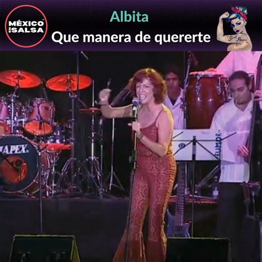 Alba Mirna Rodríguez Herrera, es una cantante, compositora y música cubana conocida como Albita | México En Salsa