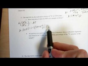 CHM 152 Sample Exam 2 Part 1