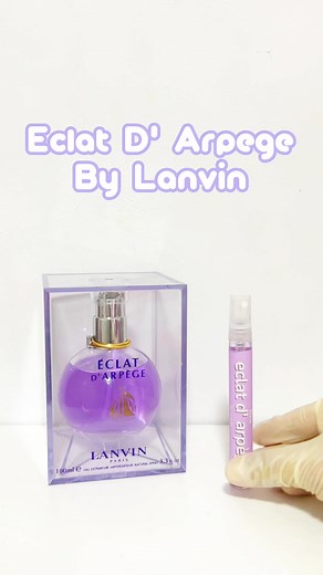 Exquisite Eclat by Lanvin Perfume Review