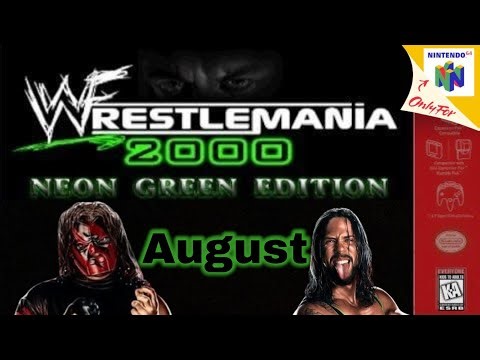 WWF Wrestlemania 2000 Neon Green Edition-Road to Wrestlemania August