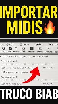 🎹🚀 Importa MULTI-MIDIS en Band-in-a-Box ¡en MINUTOS! 🔥