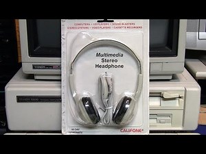 Too cool for school? Califone 3060AV stereo headphones