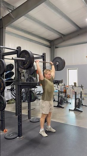 OHP (off pins): 6 reps at 155lbs