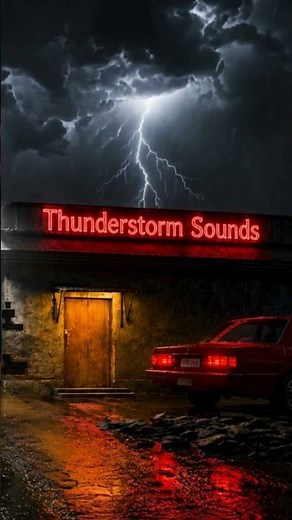 Thunderstorm Sounds ⚡ Heavy Rain & Lightning for Deep Sleep | #rainsounds #cozynights