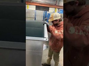 Installing Ductmate Flange frames on Straight Duct sections