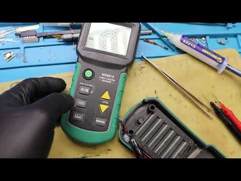 Ремонт кабель-детектора Mastech MS6818